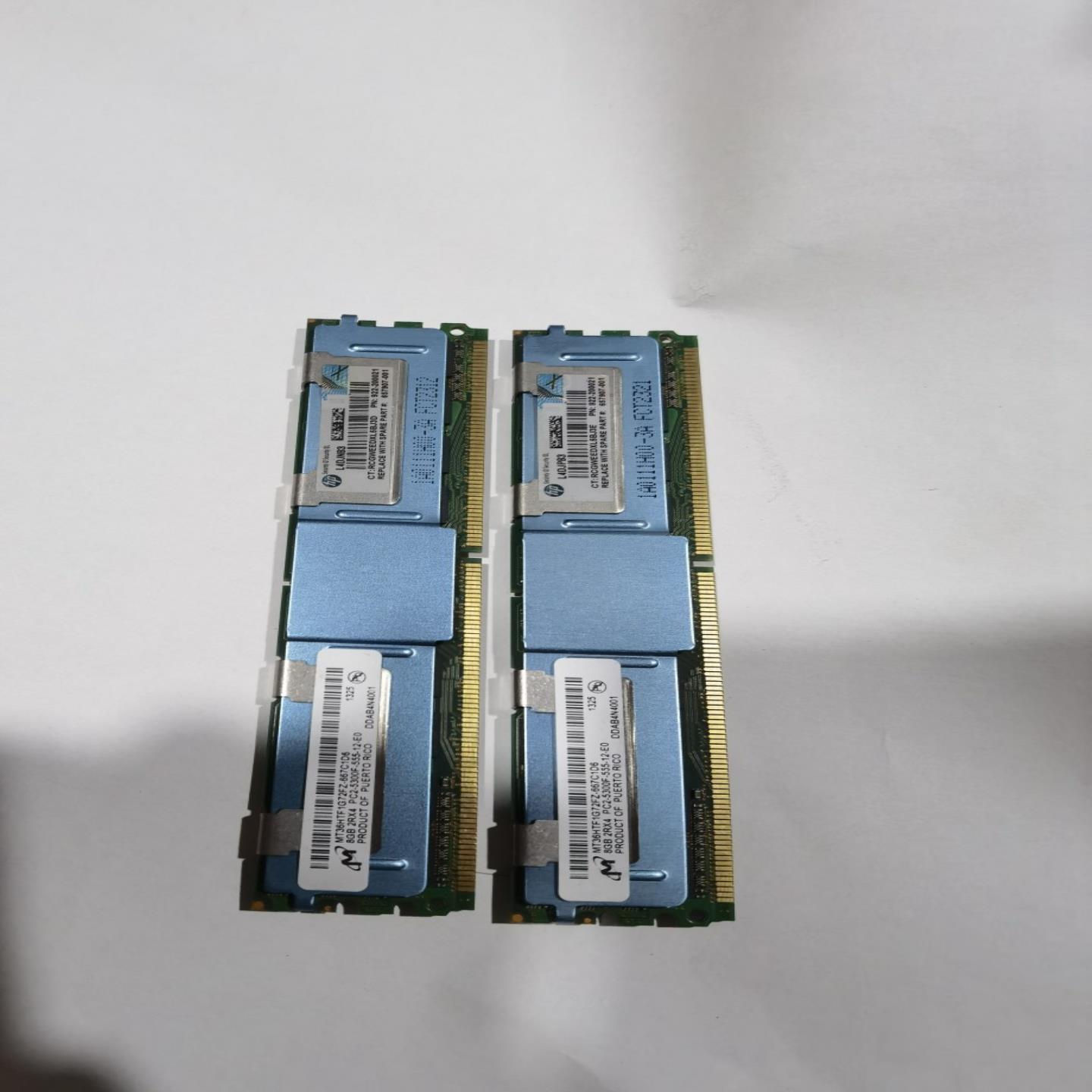 HP 3PAR V400 V800 8G 2RX4 PC2-5300F 657907-001 922-20询价