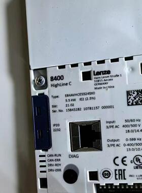 供应Lenze伦茨 E84AVSCE5524VB0 变频器质保一年实物拍摄咨询询价