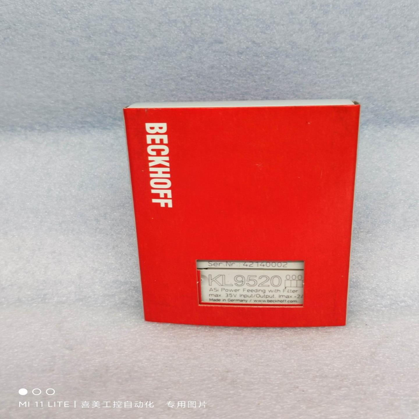 *全新原包装*倍福Beckhoff  KL9520 总线端子 原装正品现货询价