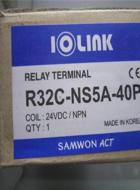 议价IOLINK 端子台R32C-NS5A-40P  原装询价