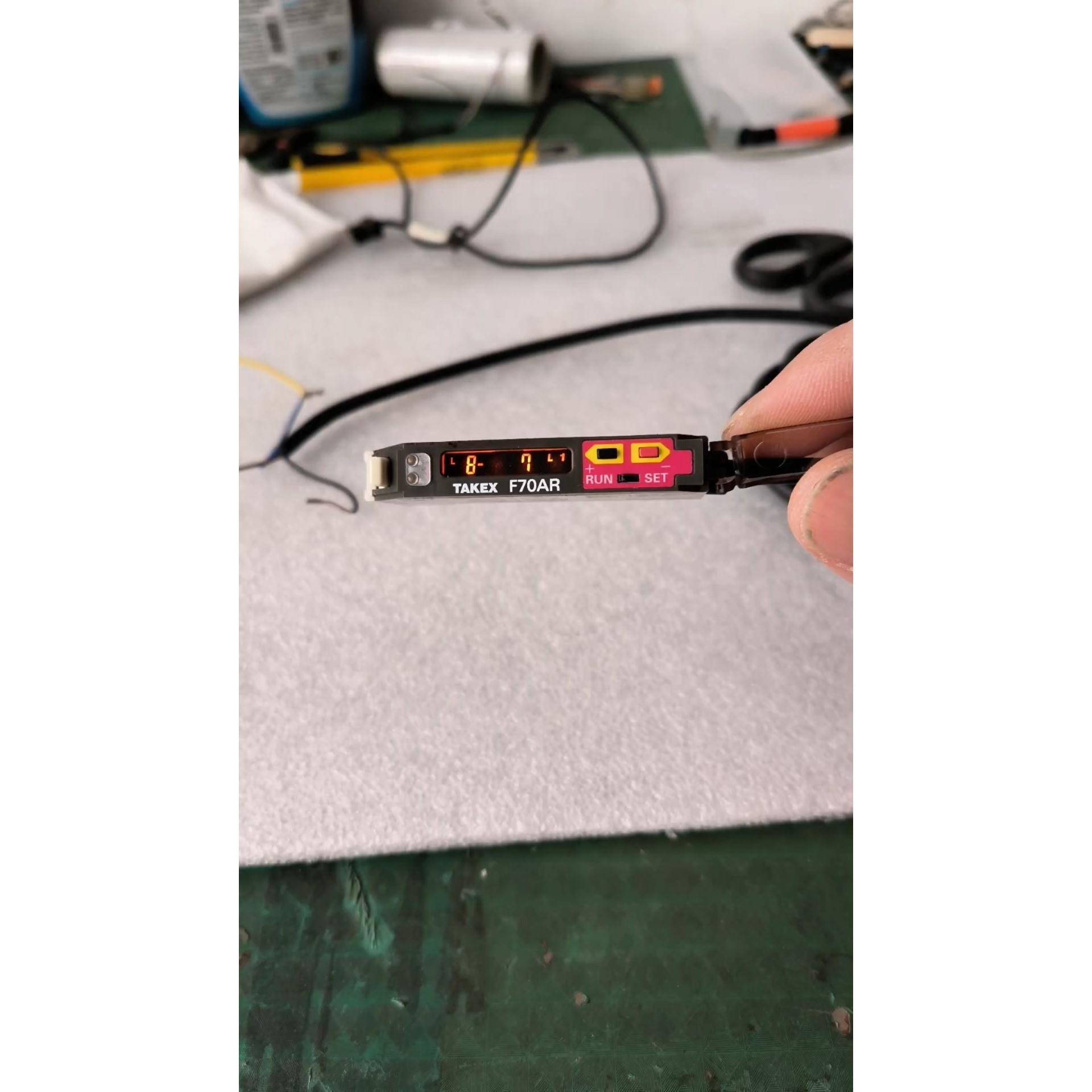 原装日本TAKEX竹中传感器 F70AR 光纤放大器F70议价询价