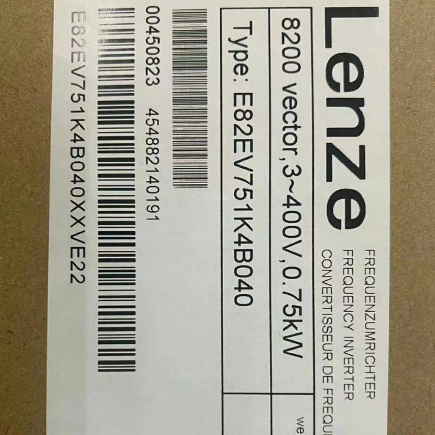 E82EV751_4B040 伦茨变频器供应实物拍摄现货咨询议价询价