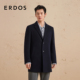 领单排扣商务休闲毛呢外套 ERDOS 羊绒大衣 秋冬男西装