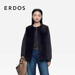 正反两穿上女士衣25年秋冬新品 ERDOS 静奢风马甲 秀场同系列