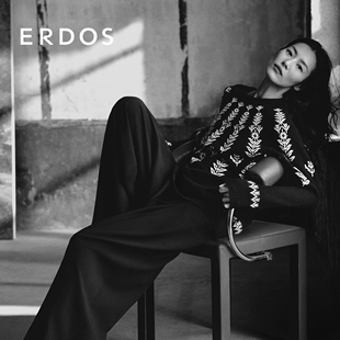 25年秋冬新品 费尔岛虚提羊绒套衫 ERDOS 陈都灵同款 刘雯同款