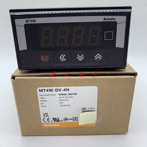 奥托尼克斯面板表电流电压表MT4W-DV-DA-AA-AV-4N-40-41-48-1N-10