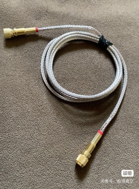 镀膜机膜厚仪连接线晶控探头感应线水晶感应线晶振片信号线6MHz