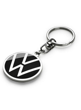 德国大众原装 新款VW钥匙扣 八代VW黑色钥匙扣 立体钥匙扣