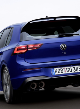 德国原装 高尔夫8R 中网标 后标 R蓝色 方向盘标 GTI红色方向盘标