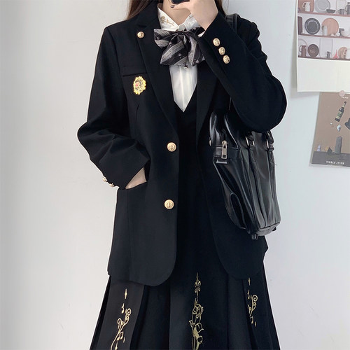 铭酒学园动漫联名款秋冬西装外套