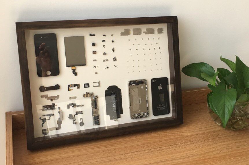 iPhone手机拆机装裱相框实木拆解立体框标本框木质装饰画送简工具|msdalam kategori Aksesori rumah, photo Frame/Frame - dari Buy2taobao.com untuk memberikan perkhidmatan ejen Taobao profesional membeli