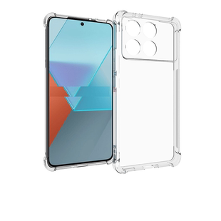 适用 小米 红米 Redmi K70 透明防摔 Redmi K70 PRO 手机套 POCO F6 PRO 手机壳 保护壳 保护套 软壳 钢化膜