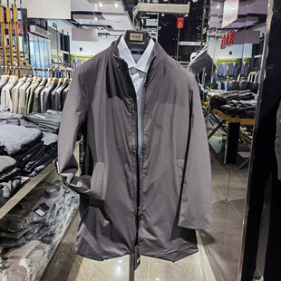 中长款高端时尚立领棉服男士秋冬新款休闲保暖舒适外套棉衣诺丁山