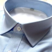 御寒神器 秋冬新款 加绒加厚纯棉长袖 液氨免烫 衬衫 男士 商务衬衣