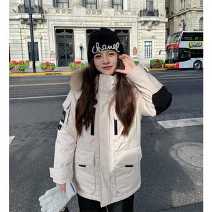 大眼自制LARGE 鹅绒服杜邦三防小个子羽绒服 EYE新国标95鹅绒工装