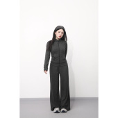 EYE小个子休闲运动套装 女秋季 新款 大眼LARGE 韩版 卫衣两件套