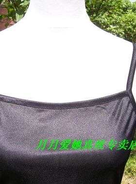 韩国品牌夏季纯色针织吊带衫黑色背心女士打底衫感恩回馈