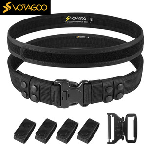 腰带MOLLE系统外挂军宽版 VOTAGOO 巡逻执勤武装 特勤战术腰封 美式