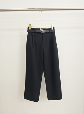 芭YL＆专柜24秋款 百搭显瘦小直筒西裤（仅换码）K2965