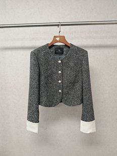 仅换码 Ka系列＆专柜24秋款 外套 香风百搭翻边袖 689 福利