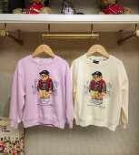 印花圆领卫衣 100％数码 G5FS08 清仓 英国泰迪熊＆专柜童装