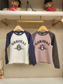 卫衣 纯棉撞色字母印花长袖 G5FS16 清仓 英国泰迪熊＆专柜童装