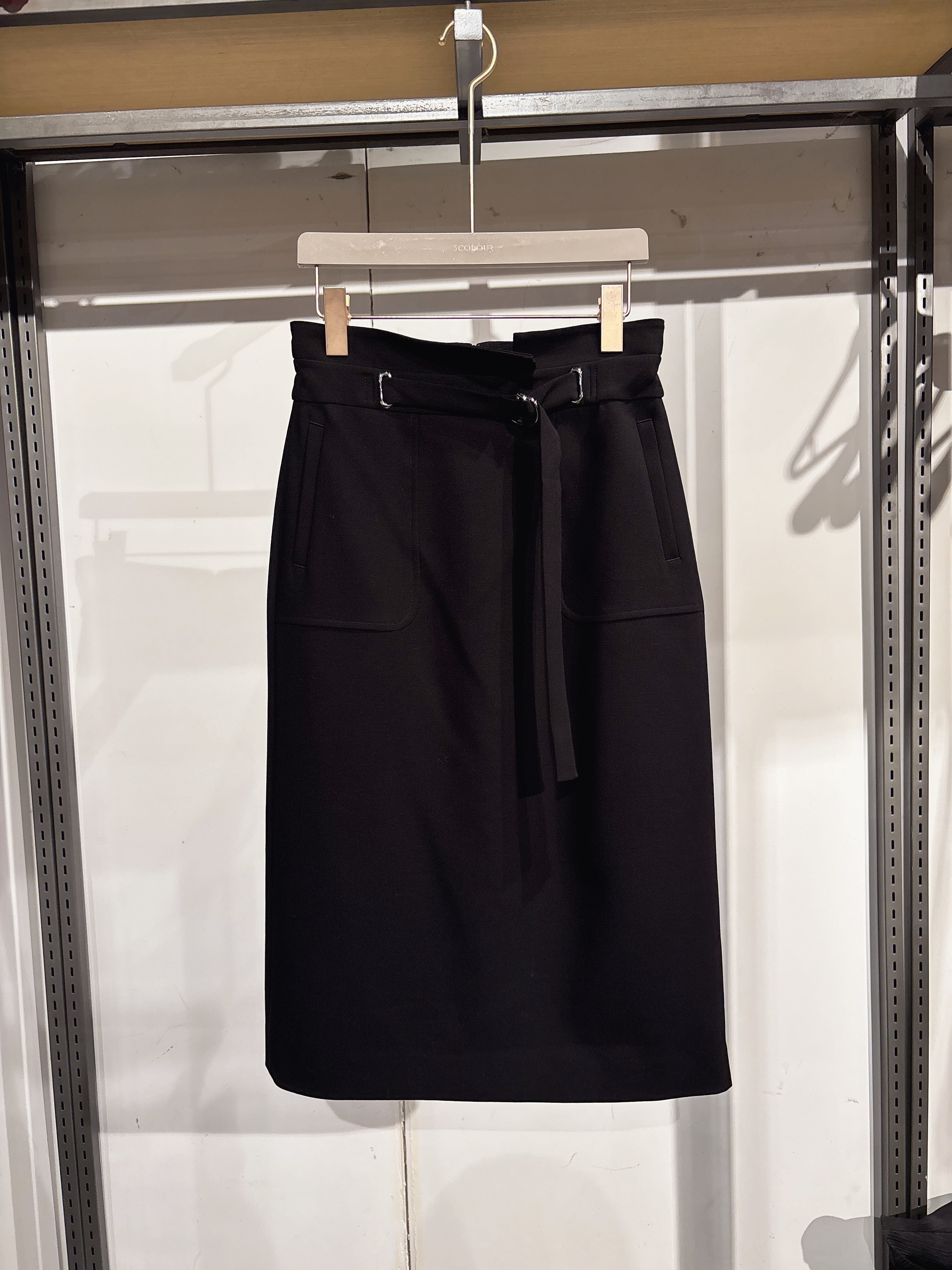 S系列&专柜秋款福利 大口袋设计款休闲针织中长裙