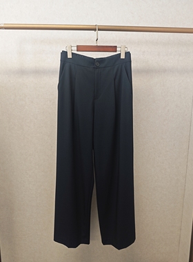 大牌h专柜25春款福利＆后腰松紧 百搭直筒休闲裤（仅换码）14280