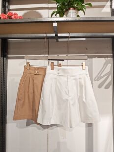 可换码 浅色清新棉质宽松中裤 清仓福利 S系列＆专柜夏款