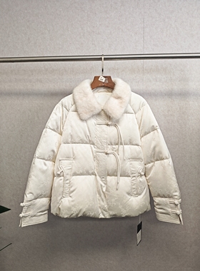 大牌h专柜＆冬款福利 国风款盘扣短款羽绒服 13432