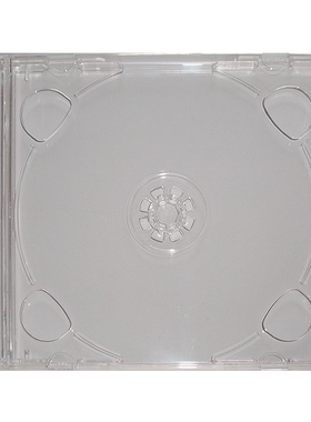 进口欧版日版CD盒子 CD光碟方盒 白色透明 双片CD光盘空盒2CD盒子