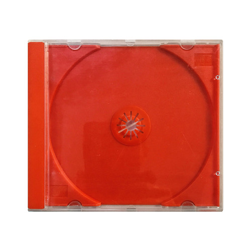 宝丽金进口港版CD盒光盘盒红色