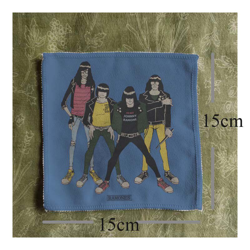 多款ramones punk rock diy朋克风自制改装手缝布贴包包衣服配件