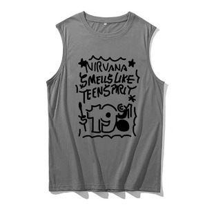 like 多款 柯本涅盘少年心气nirvana smells spirits纯棉坎肩 teen
