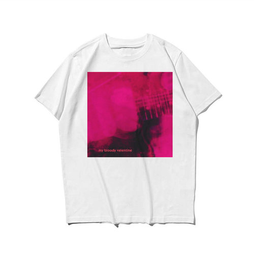 my bloody valentine loveless mbv无爱情人节男女夏季短袖T恤