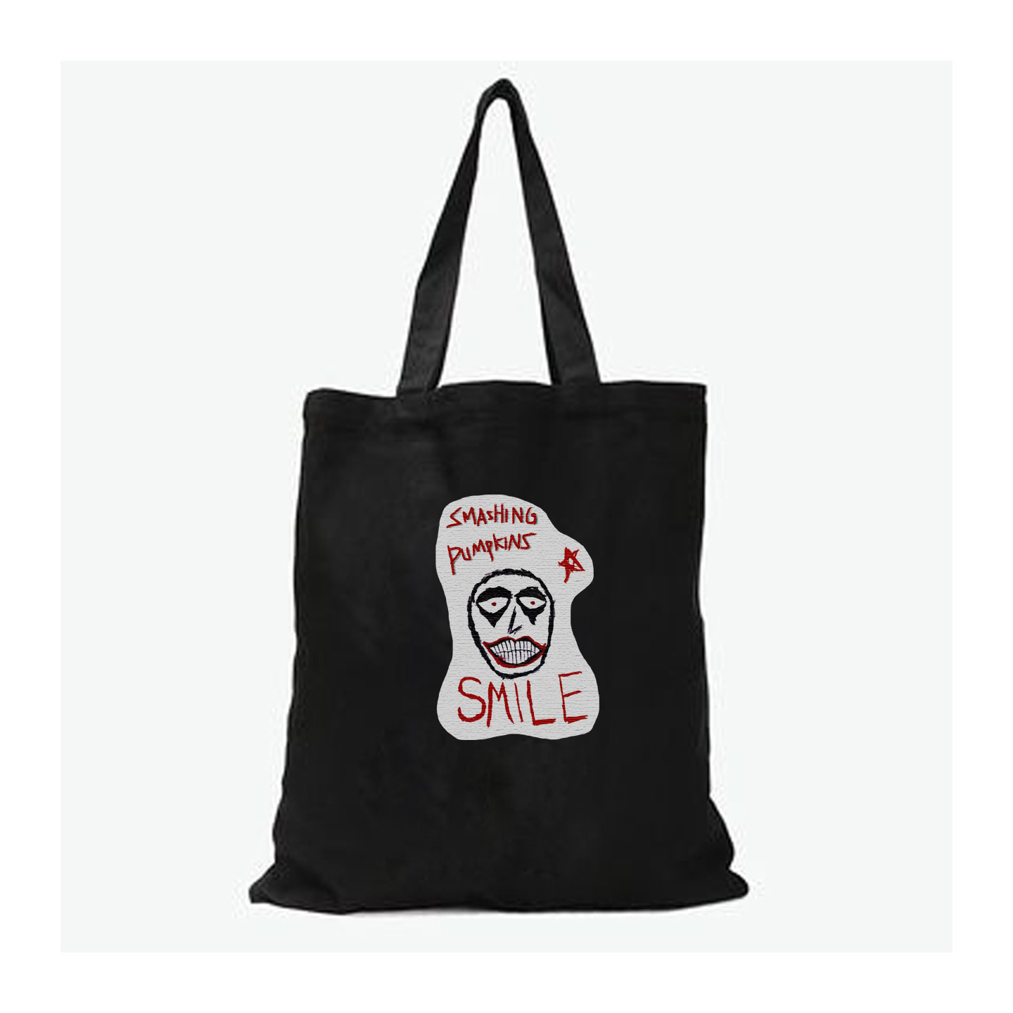 多款smashing pumpkins碎南瓜另类摇滚朋克风黑色帆布包袋