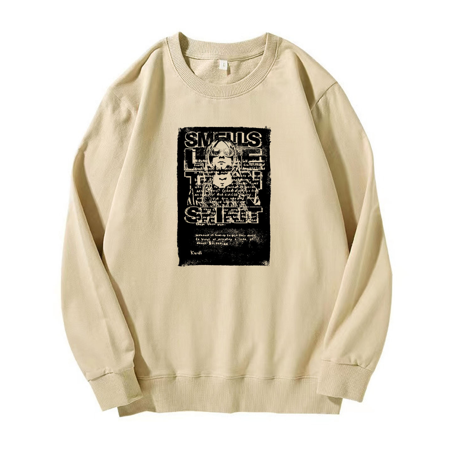 nirvana kurt cobain涅槃朋克grunge punk男女春秋款卫衣外套