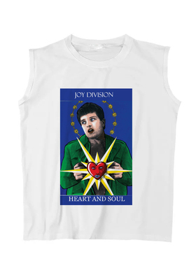 快乐分裂Joy Division post punk后朋克致郁亚文化坎肩无袖T背心