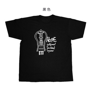 godspeed you black emperor hope神佑黑帝暗黑后摇纯棉短袖T恤