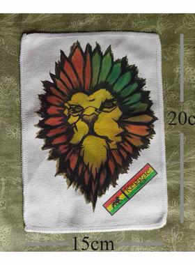 bob marley 鲍勃马利雷鬼狮子reggae摇滚音乐布贴包包衣服配件