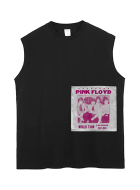 pink floyd 平克弗洛伊德 艺术摇滚 前卫音乐 纯棉坎肩无袖Tee