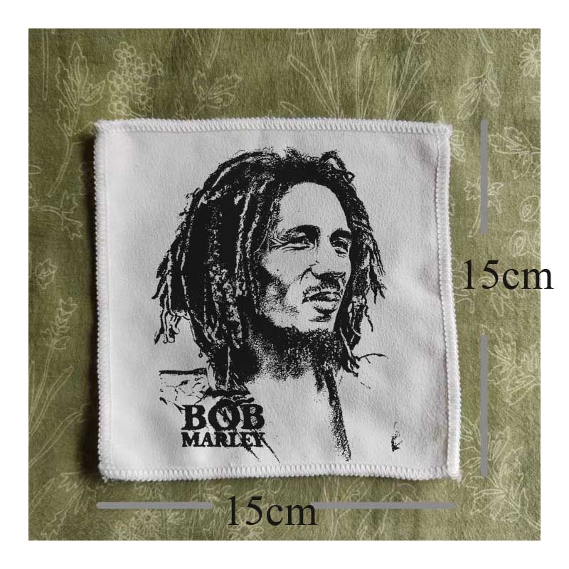 bob marley 鲍勃马利雷鬼狮子reggae摇滚音乐布贴包包衣服配件