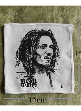 bob marley 鲍勃马利雷鬼狮子reggae摇滚音乐布贴包包衣服配件