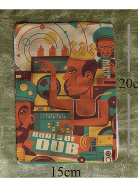 bob marley reggae dub雷鬼音乐摇滚软薄微绒面布贴布标布章