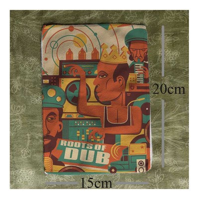 bob marley reggae dub雷鬼音乐摇滚软薄微绒面布贴布标布章