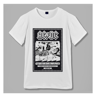 abou DC乐队for rock摇滚音乐文化T恤衫 those 交流直流AC