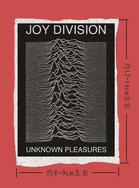 joy division快乐小分队暗黑摇滚帆布diy帆布贴布标remake布章