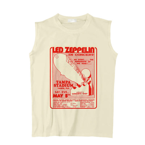 齐柏林飞艇 led zeppelin 复古摇滚乐队 迷幻金属 坎肩背心无袖T