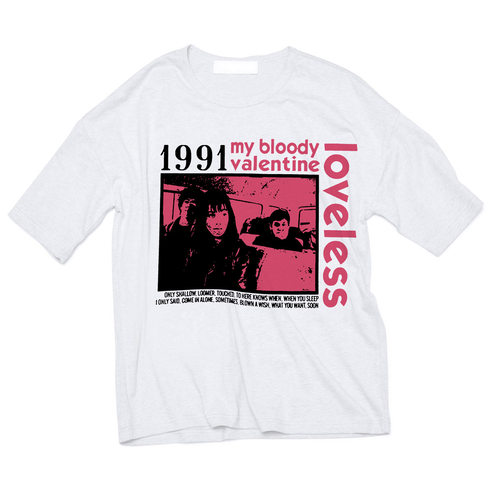 my-bloody-valentine-mbv男女尺码有大码柔软轻薄舒适爽滑短袖T恤