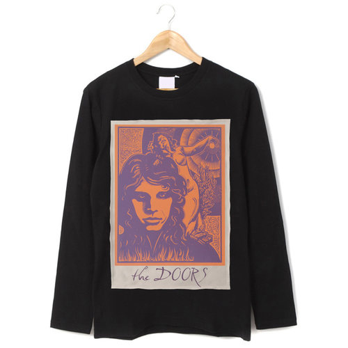 the doors jim morrison大门乐队经典摇滚男女纯棉长袖T恤卫衣